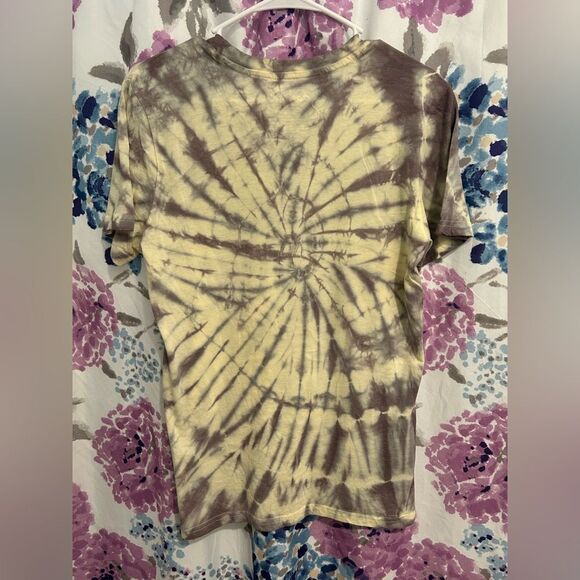 Cobra Kai Yellow Rose Tie-Dye T-Shirt – Size Small, Licensed Graphic Tee - Picture 3 of 4